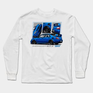 Impreza WRX STI Hawkeye, JDM Car Long Sleeve T-Shirt